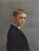 Felix Vallotton Self-Portrait at the Age of Twenty Spain oil painting artist